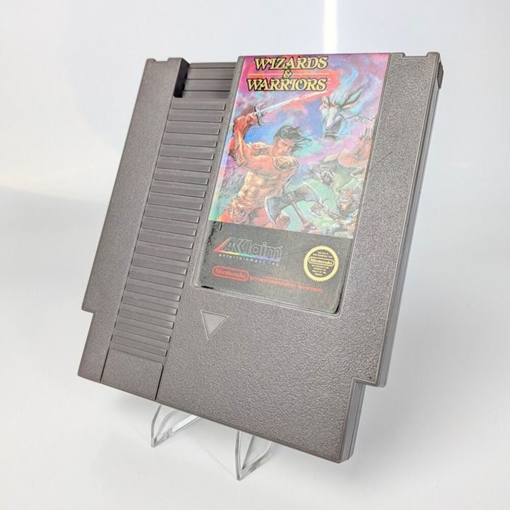 Wizards and Warriors - Authentic and Tested - NES